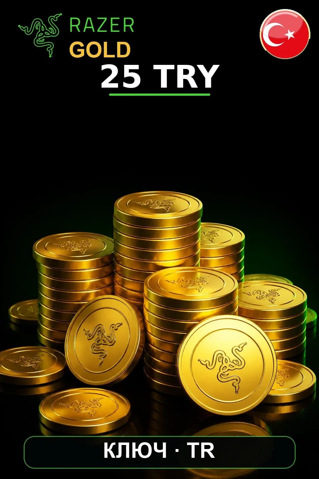 TRY 25 Razer Gold
