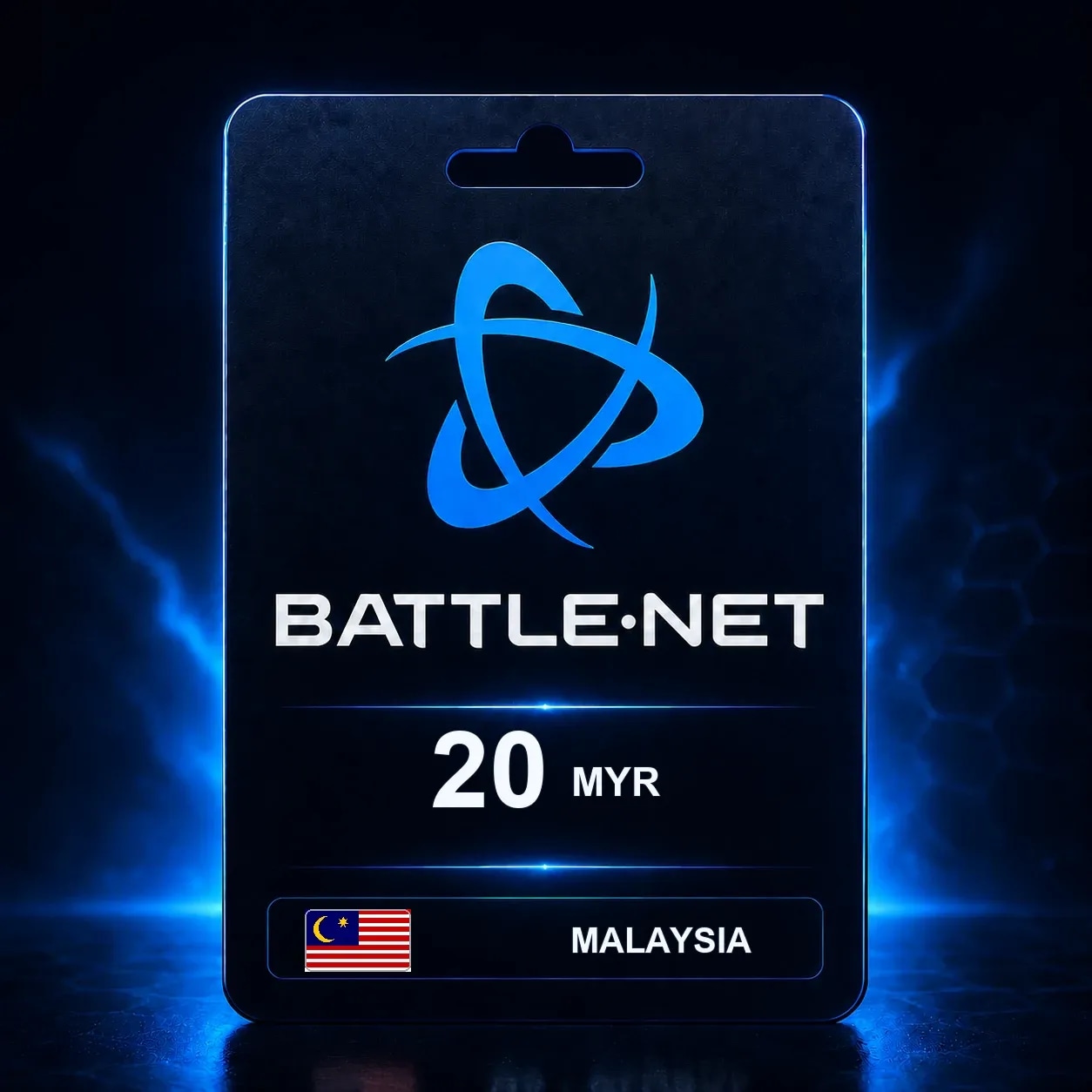 Battle.net 20 MYR — код пополнения (Малайзия)