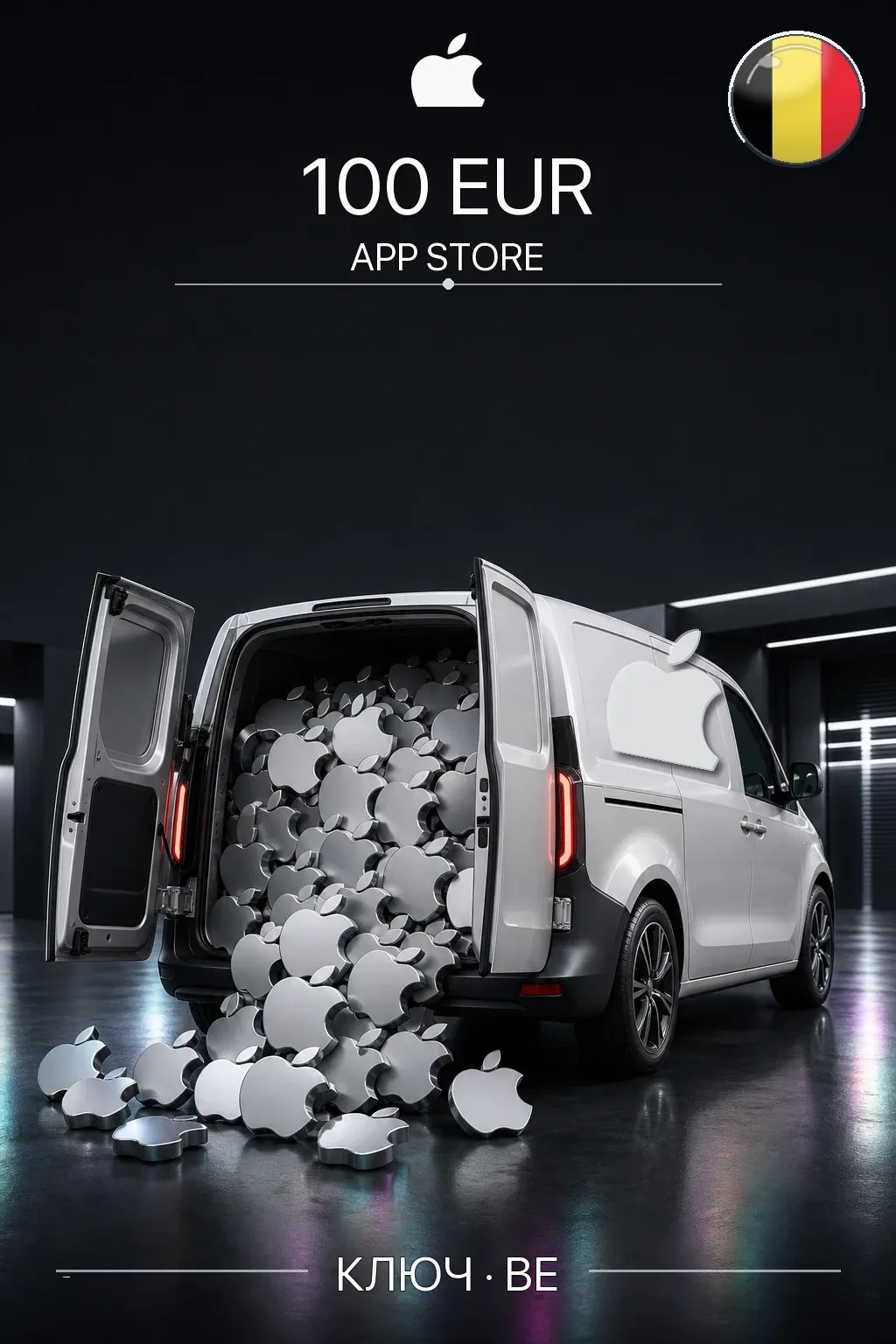 EUR 100 Apple gift card — BE