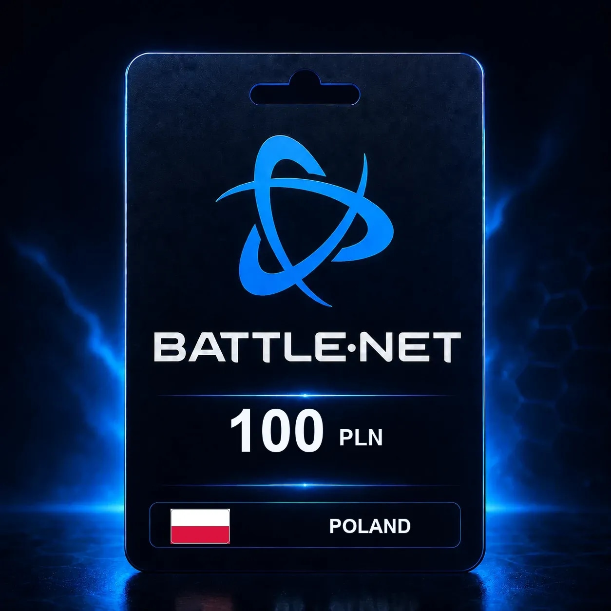 Battle.net 100 PLN — код пополнения (Польша)