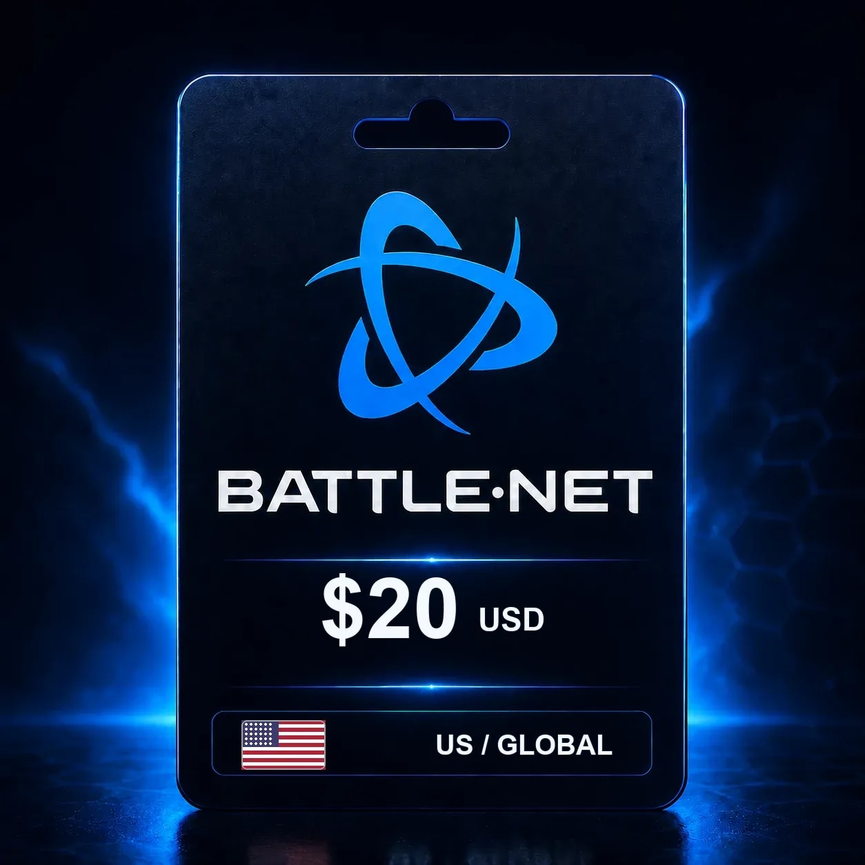 Battle.net $20 — код пополнения (США / Global)