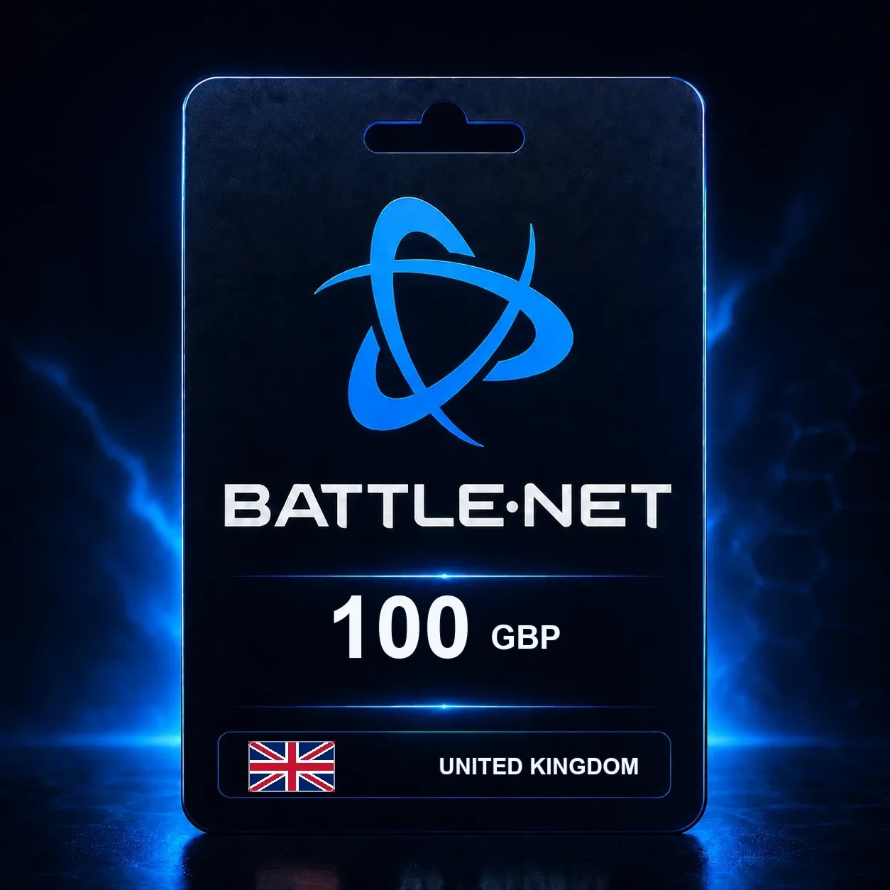 Battle.net 100 GBP — код пополнения (Великобритания)