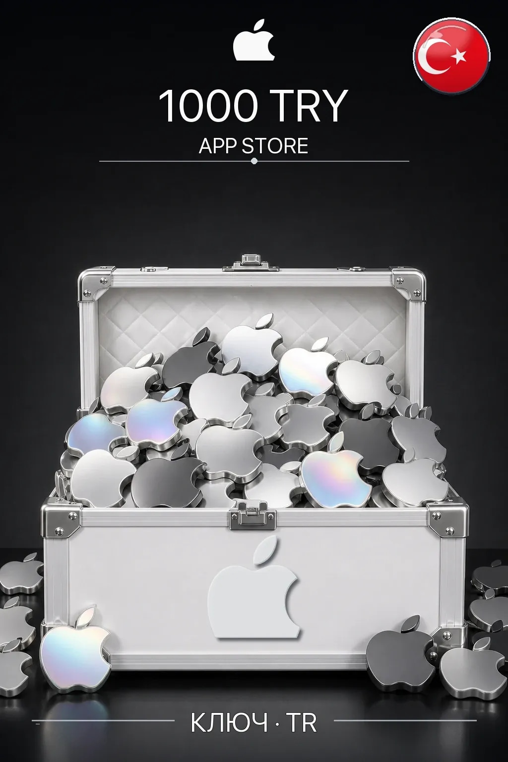 1000 лир - Карта App Store & iTunes (Турция) — TR